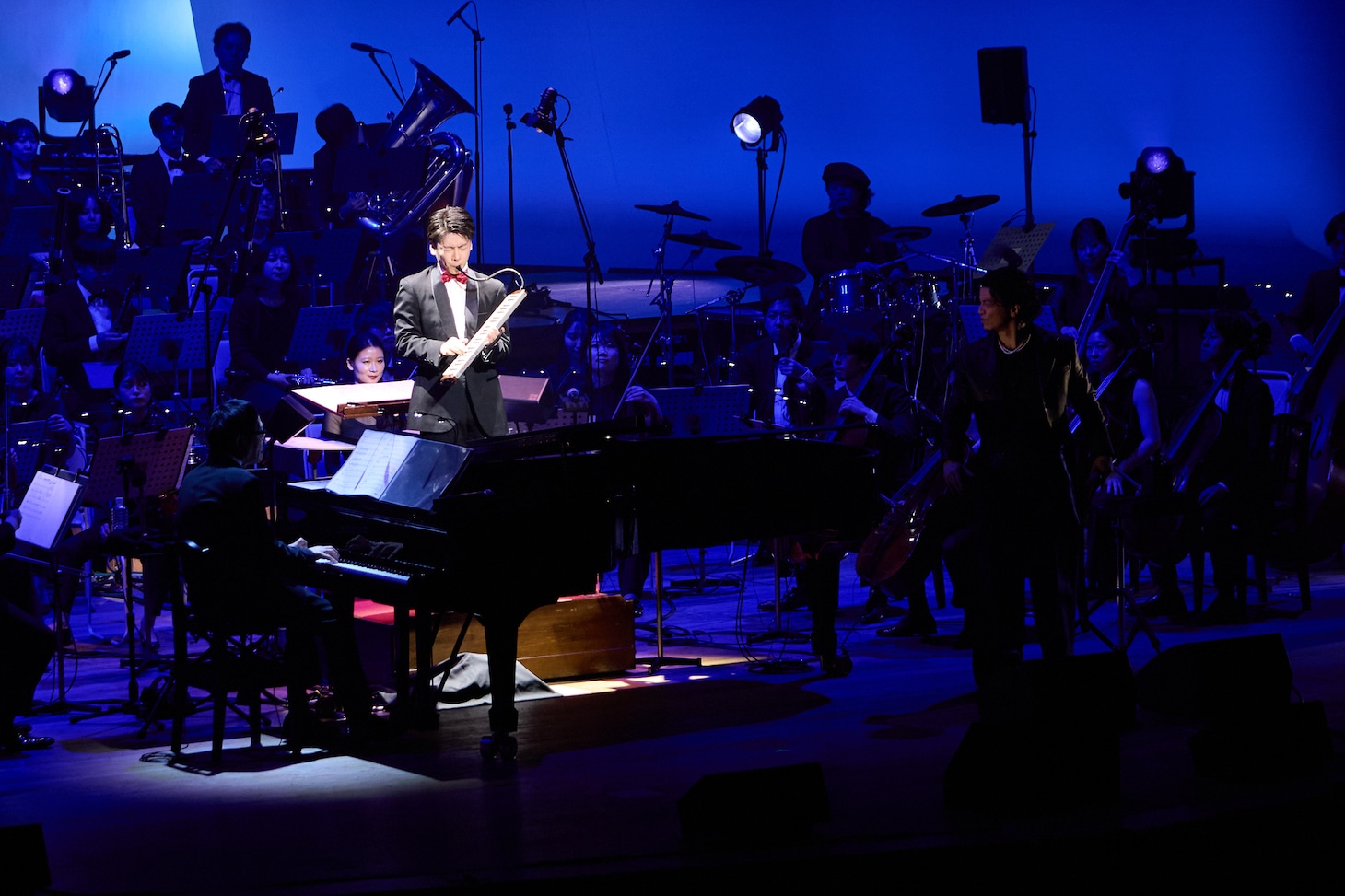 「billboard classics『KREVA Premium Orchestra Concert』～produced by 武部聡志」の様子。（撮影：石阪大輔）