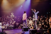 「FLOW WORLD TOUR 2025 “NARUTO THE ROCK”」の様子。