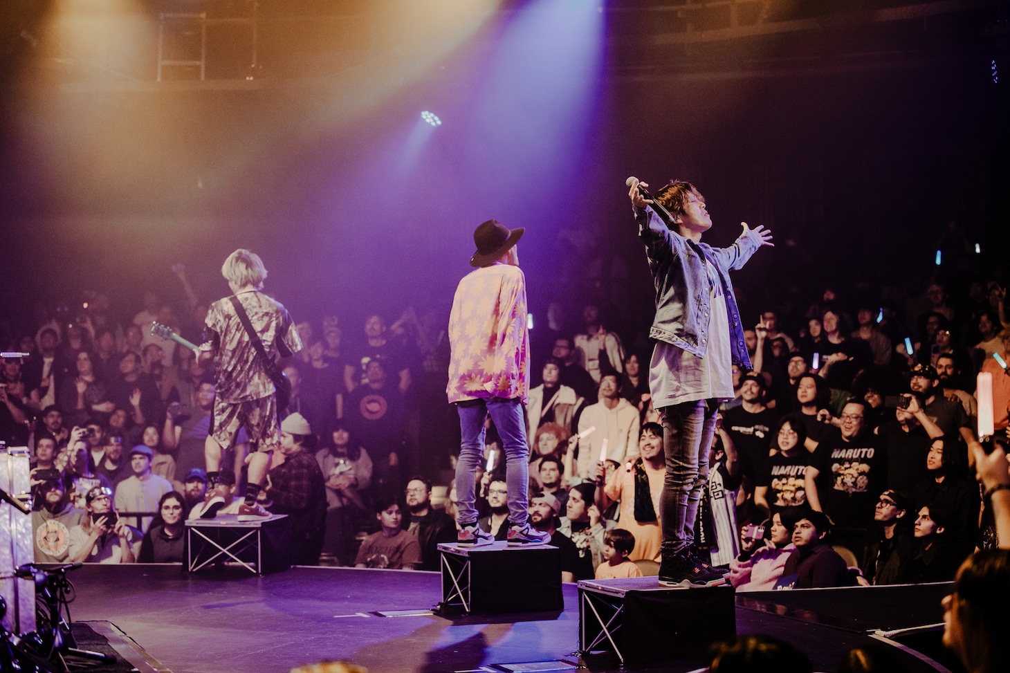 「FLOW WORLD TOUR 2025 “NARUTO THE ROCK”」の様子。