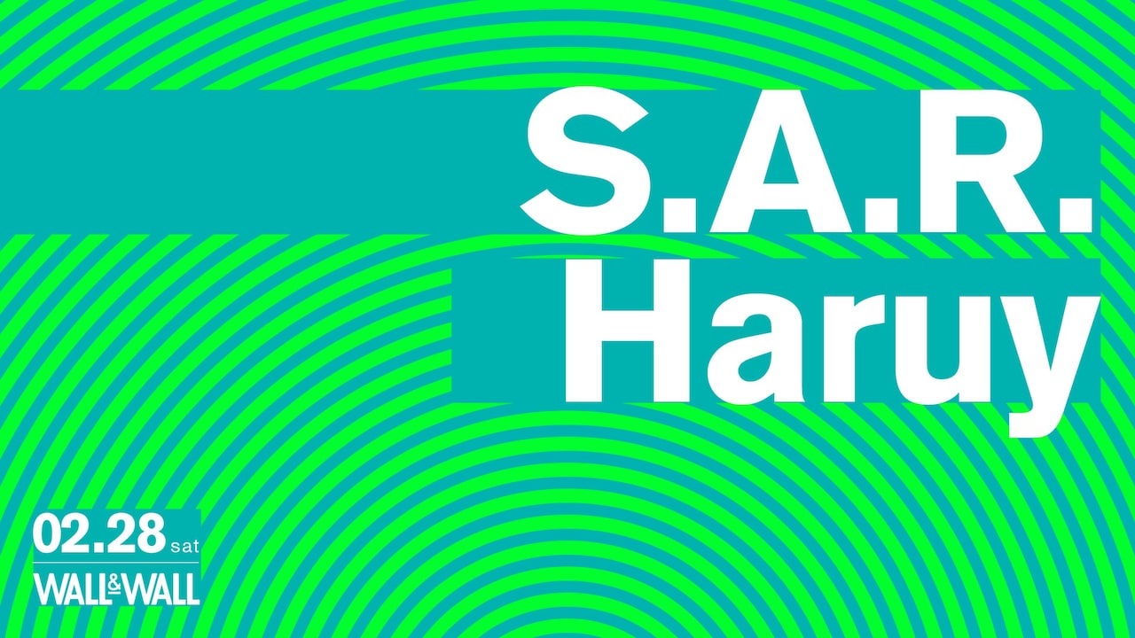 S.A.R. × Haruy、ツーマンライブ開催