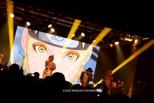 「FLOW WORLD TOUR 2025 “NARUTO THE ROCK”」の様子。