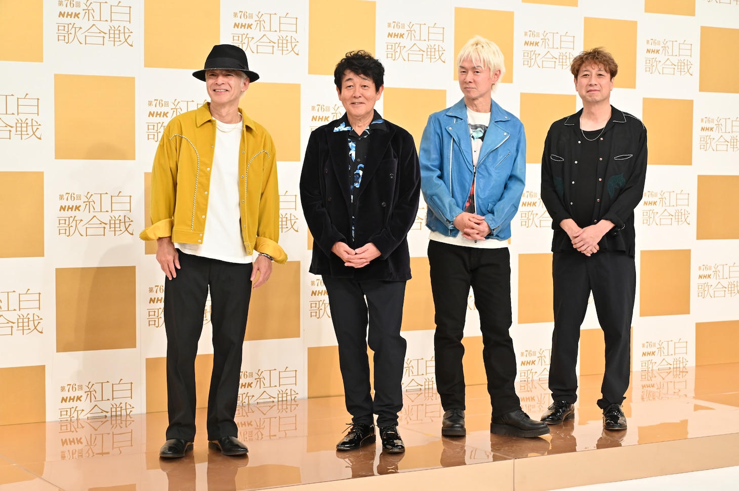 すまし顔のTUBE。