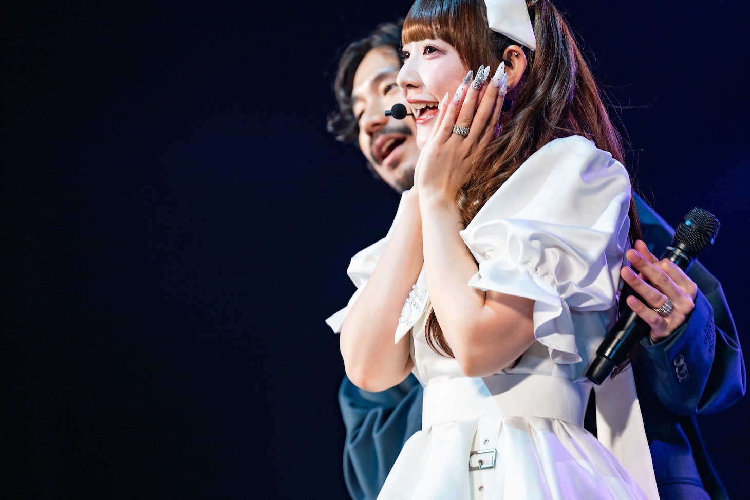 清竜人（左）と清ゆな（右）。