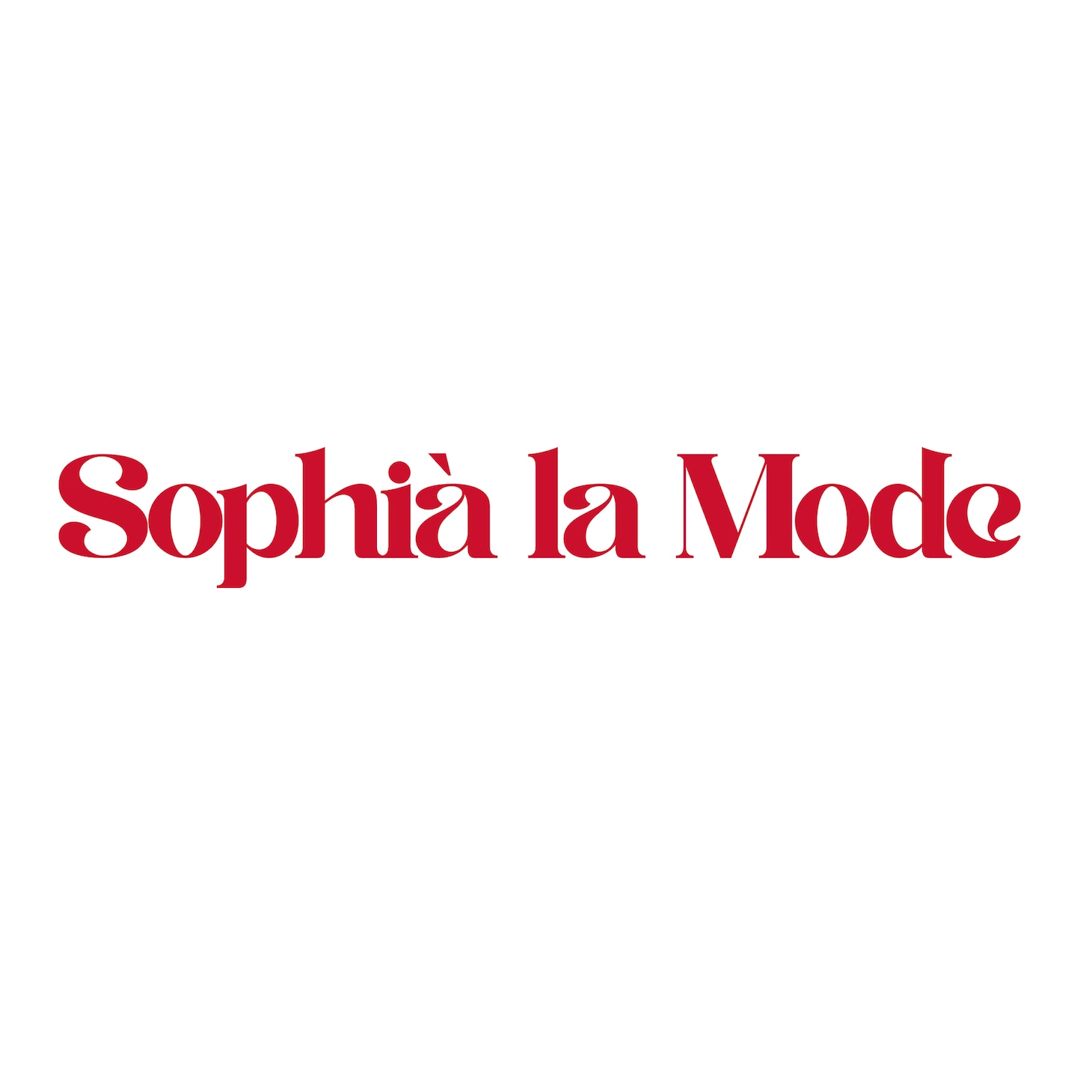Sophià la Modeのロゴ。