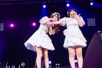 清ゆな（左）と清凪（右）。