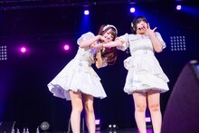 清ゆな（左）と清凪（右）。