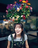 松田里奈（櫻坂46）1st写真集「まつりの時間」Sony Music Shop限定版の裏表紙。（撮影：北浦敦子）