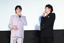 トークが止まらない福山雅治、大泉洋。