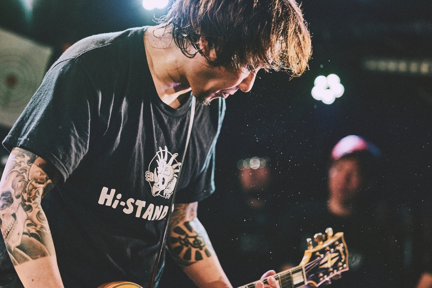 横山健（G, Vo / Hi-STANDARD）（撮影：西槇太一）