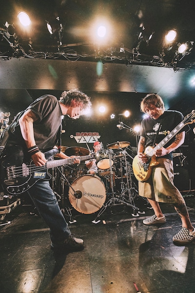 Hi-STANDARD（撮影：西槇太一）