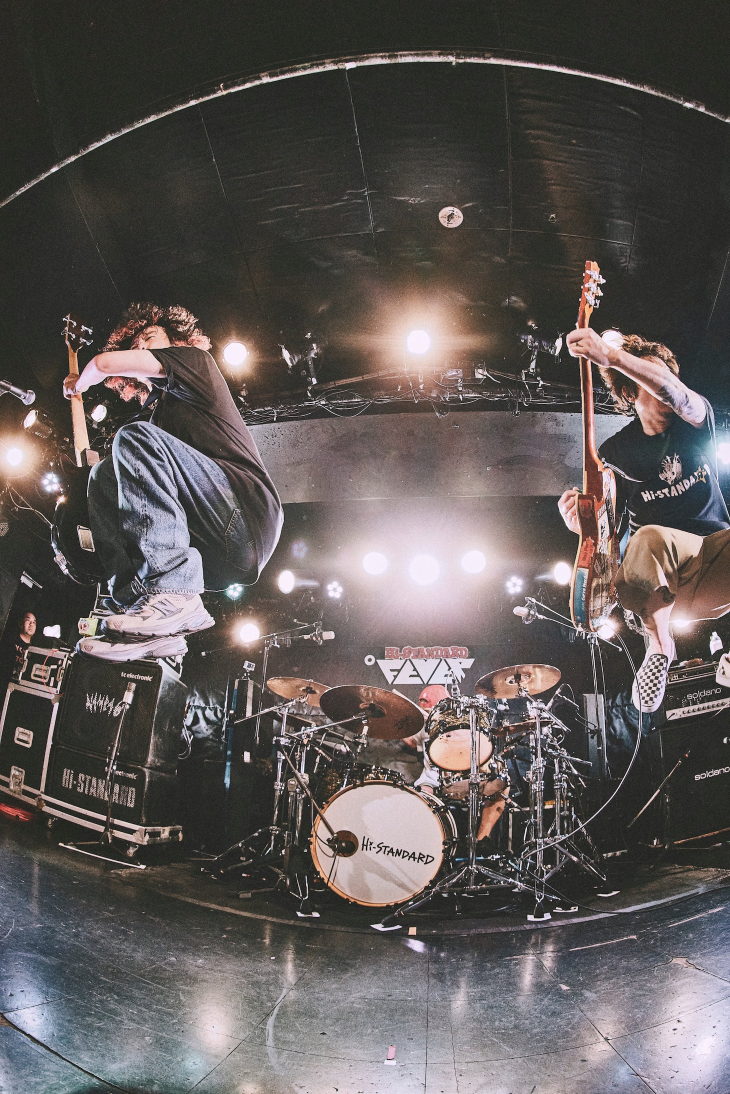 Hi-STANDARD（撮影：西槇太一）