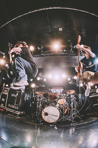 Hi-STANDARD（撮影：西槇太一）