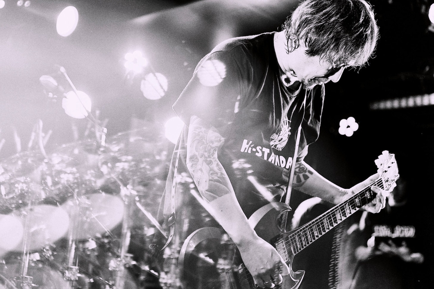 横山健（G, Vo / Hi-STANDARD）（撮影：西槇太一）