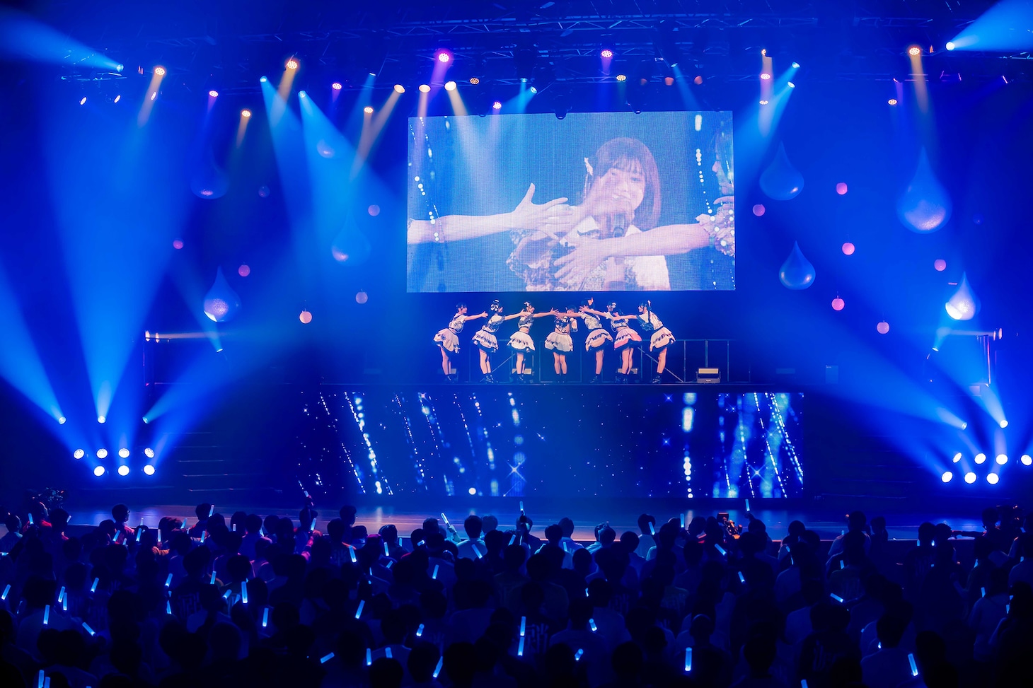 「なみだ色の消しごむ 4thワンマンライブ『この日のなみだは、絶対に消さない。』」の様子。