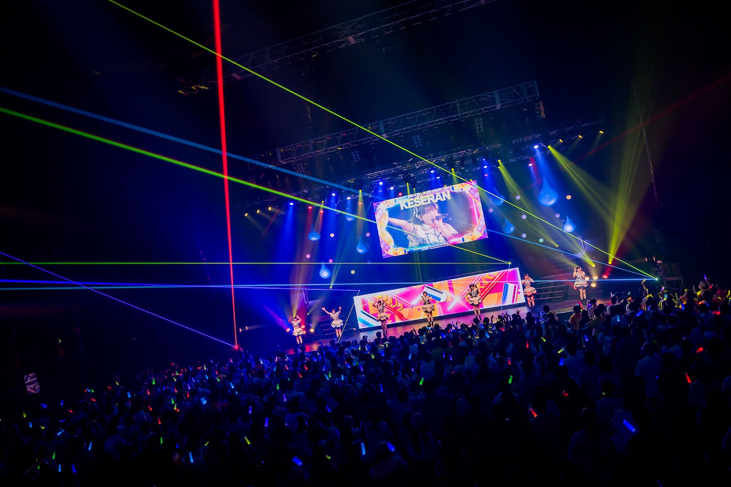 「なみだ色の消しごむ 4thワンマンライブ『この日のなみだは、絶対に消さない。』」の様子。