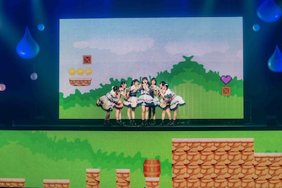 「なみだ色の消しごむ 4thワンマンライブ『この日のなみだは、絶対に消さない。』」の様子。