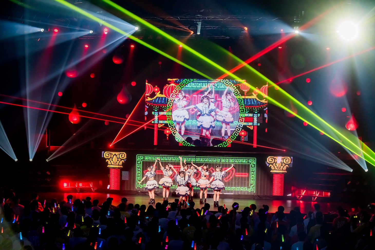 「なみだ色の消しごむ 4thワンマンライブ『この日のなみだは、絶対に消さない。』」の様子。