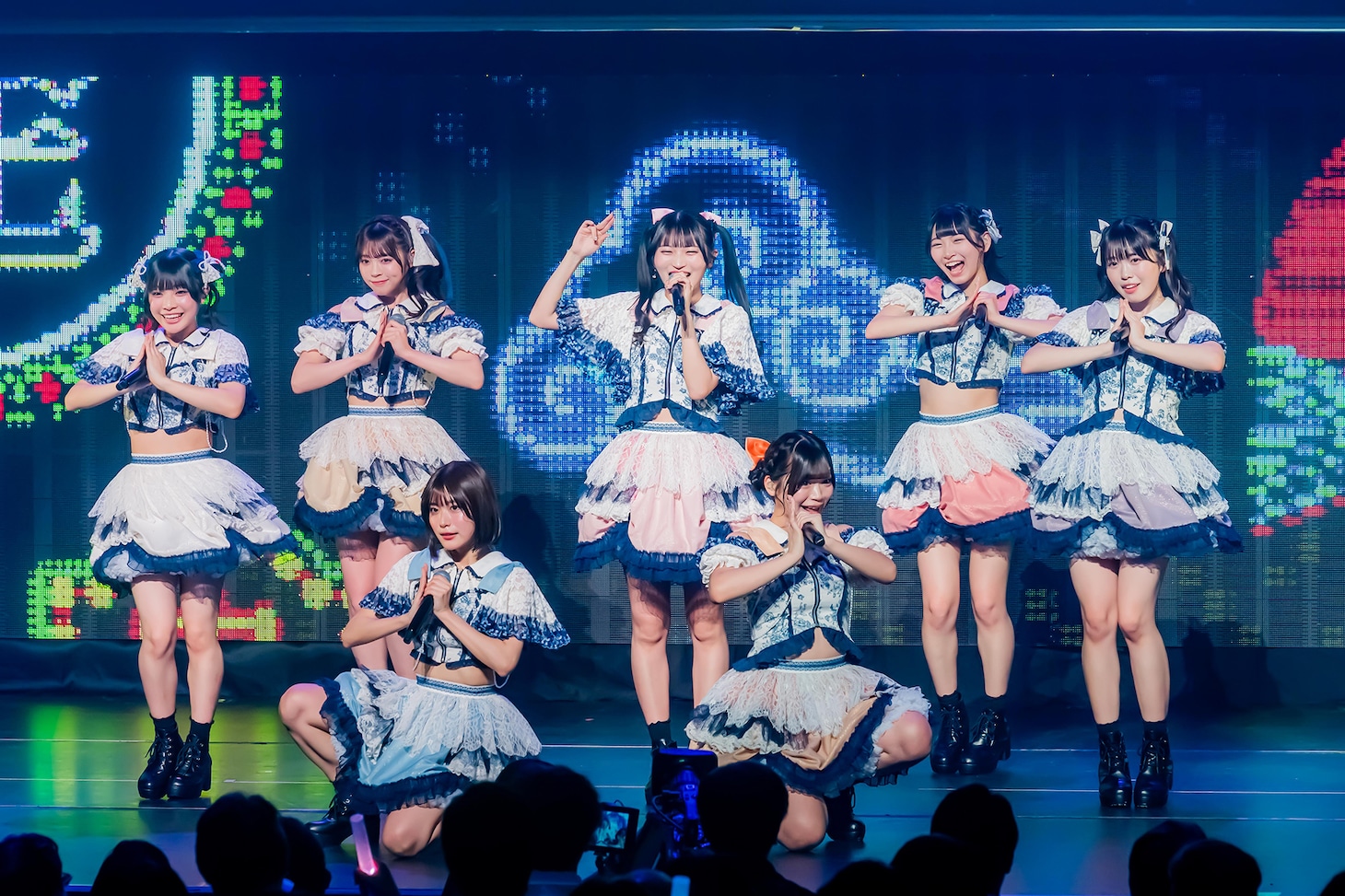 「なみだ色の消しごむ 4thワンマンライブ『この日のなみだは、絶対に消さない。』」の様子。