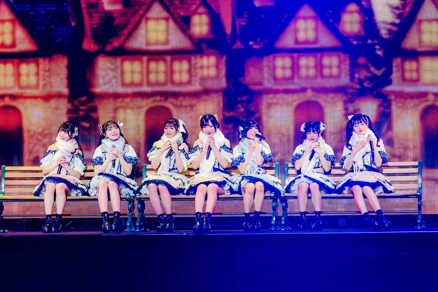 「なみだ色の消しごむ 4thワンマンライブ『この日のなみだは、絶対に消さない。』」の様子。