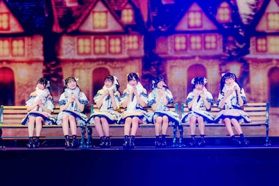 「なみだ色の消しごむ 4thワンマンライブ『この日のなみだは、絶対に消さない。』」の様子。