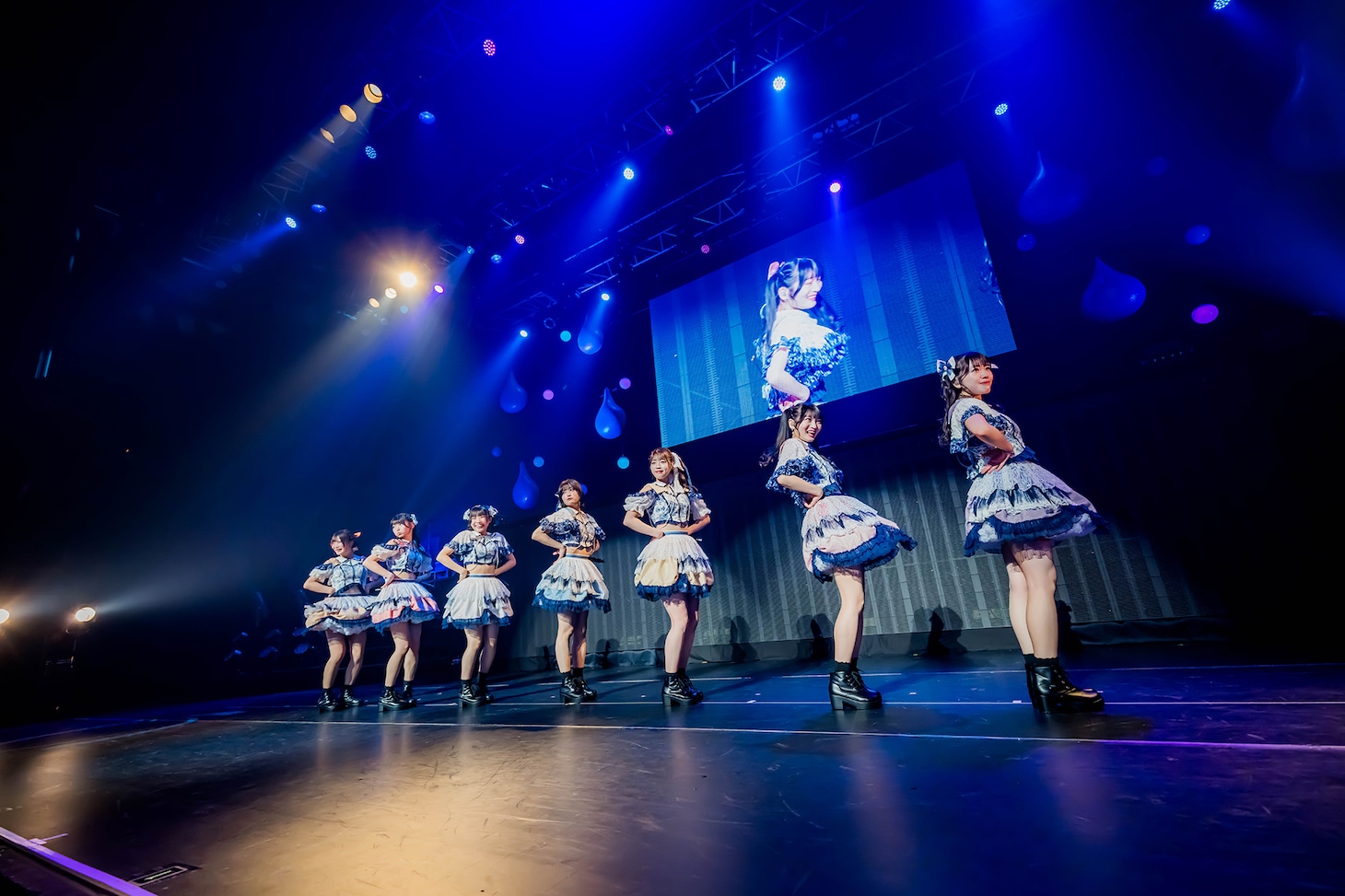 「なみだ色の消しごむ 4thワンマンライブ『この日のなみだは、絶対に消さない。』」の様子。