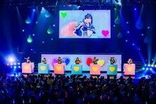 「なみだ色の消しごむ 4thワンマンライブ『この日のなみだは、絶対に消さない。』」の様子。