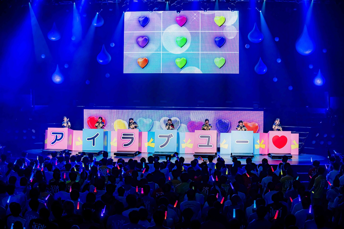 「なみだ色の消しごむ 4thワンマンライブ『この日のなみだは、絶対に消さない。』」の様子。