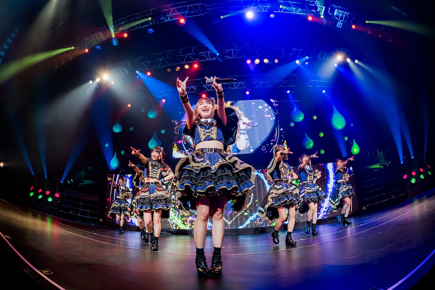 「なみだ色の消しごむ 4thワンマンライブ『この日のなみだは、絶対に消さない。』」の様子。