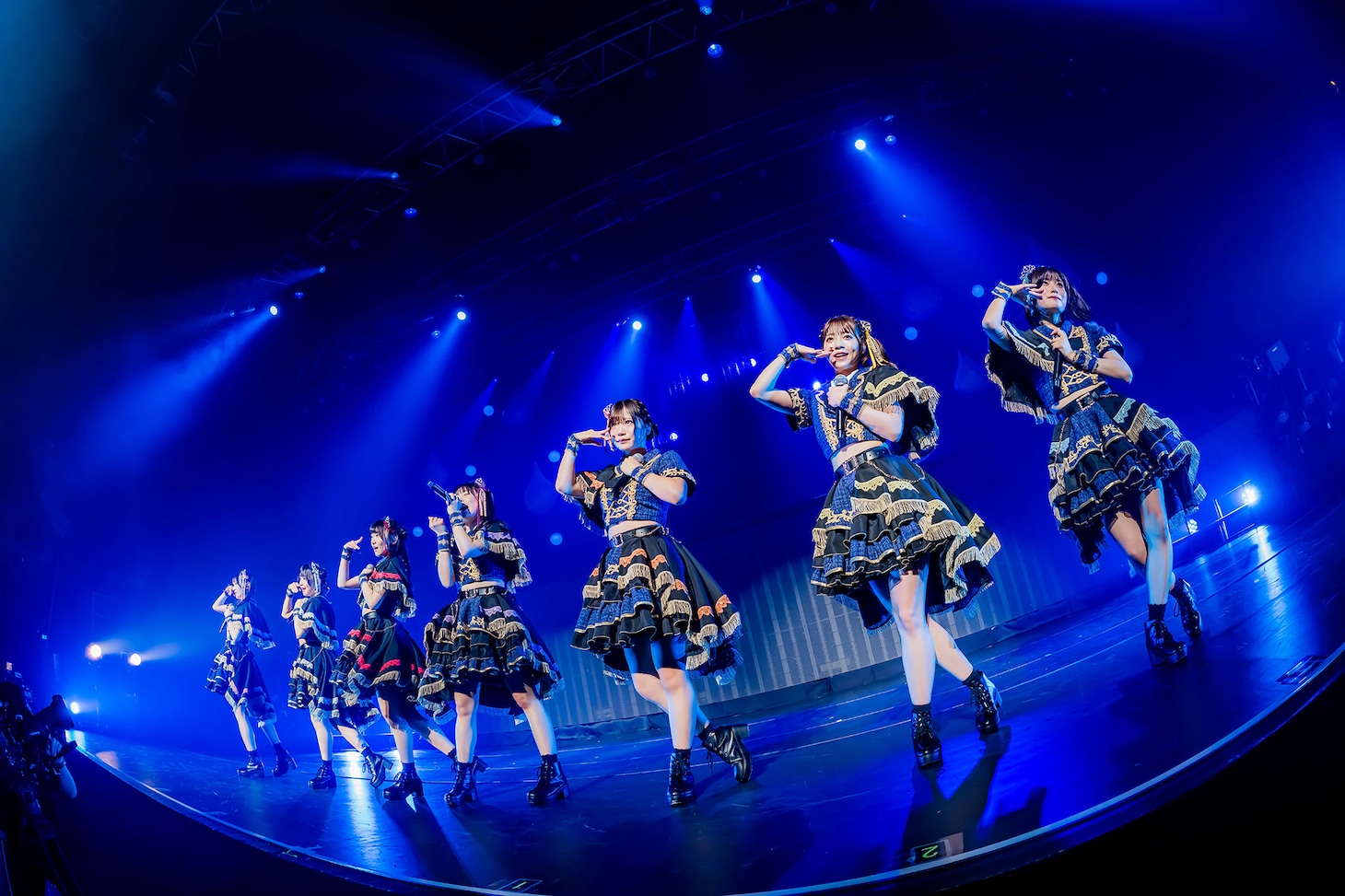 「なみだ色の消しごむ 4thワンマンライブ『この日のなみだは、絶対に消さない。』」の様子。