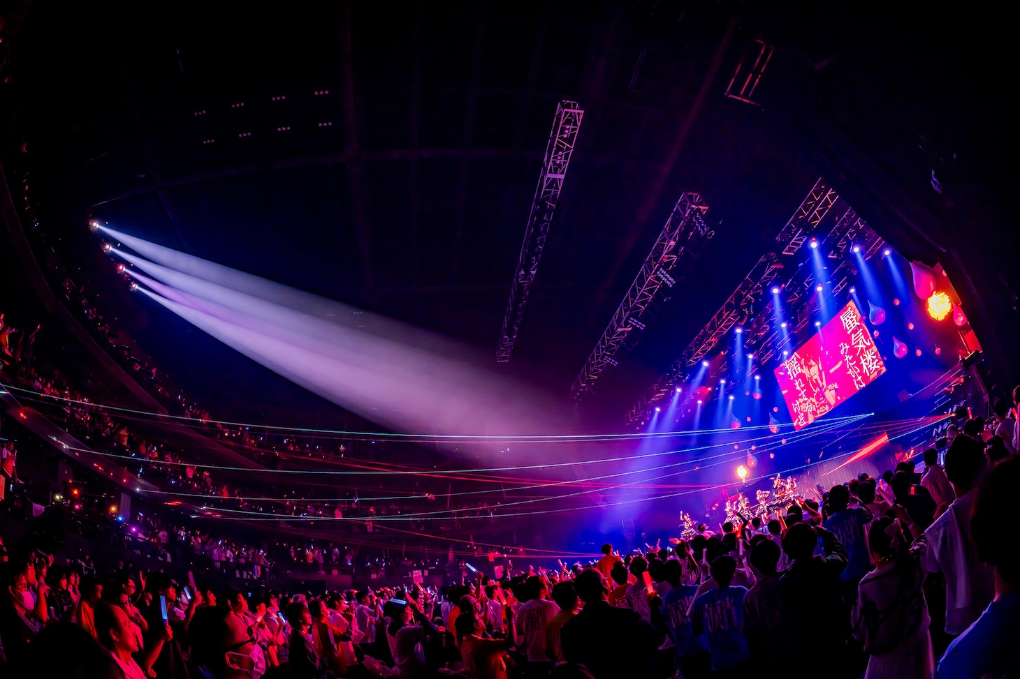 「なみだ色の消しごむ 4thワンマンライブ『この日のなみだは、絶対に消さない。』」の様子。