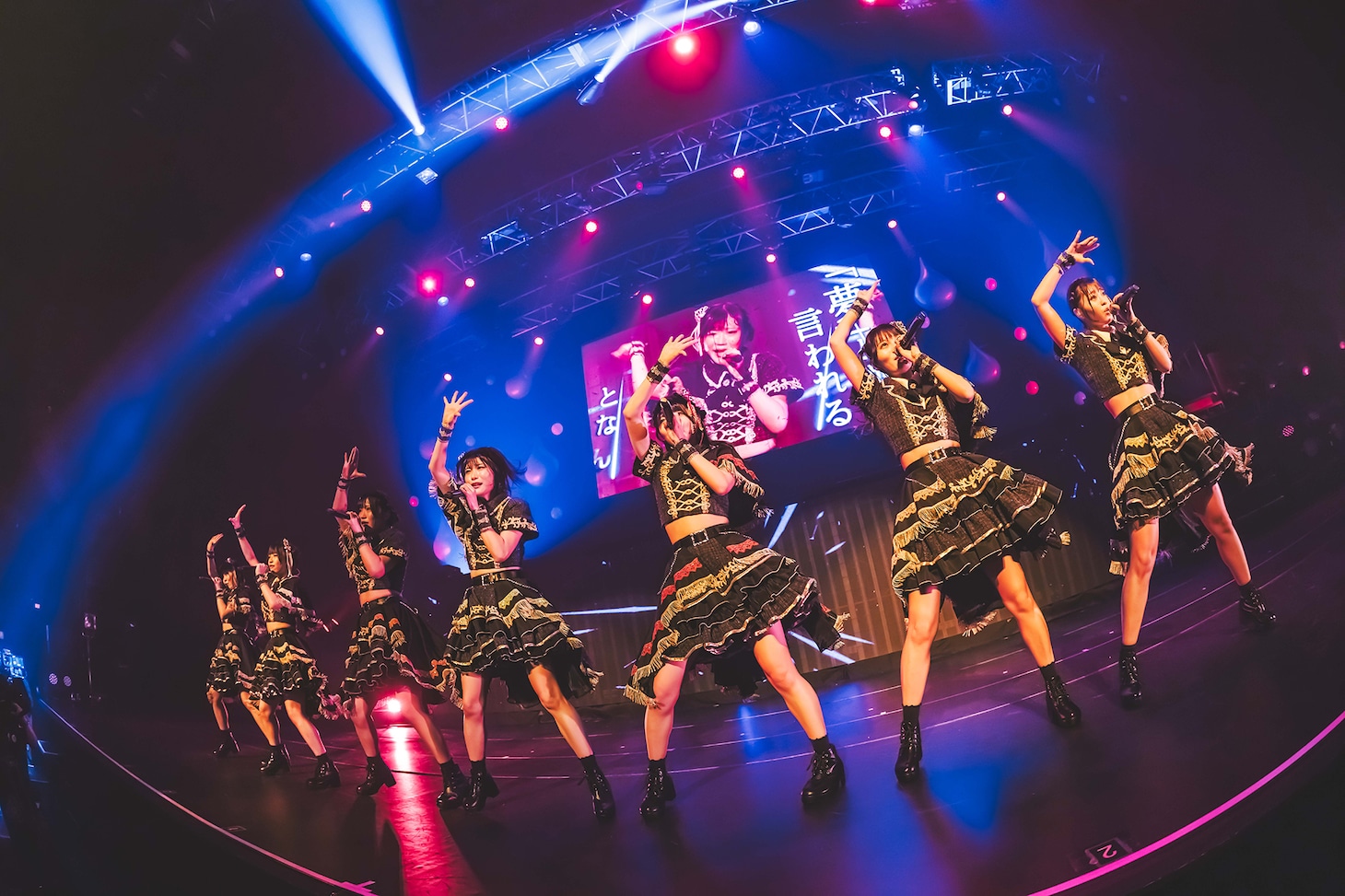 「なみだ色の消しごむ 4thワンマンライブ『この日のなみだは、絶対に消さない。』」の様子。