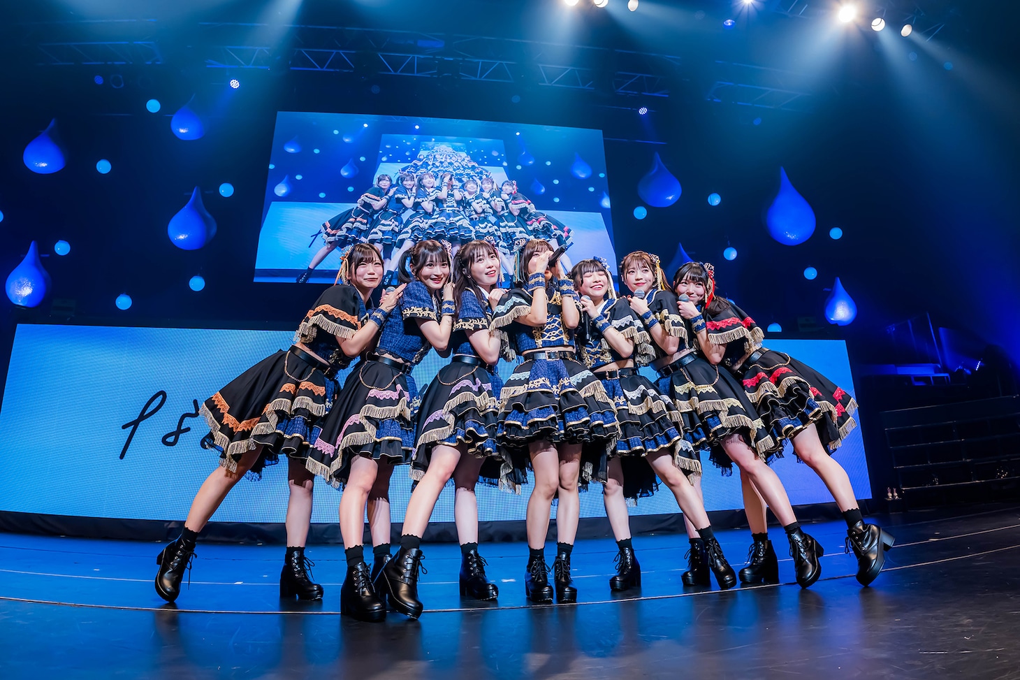 「なみだ色の消しごむ 4thワンマンライブ『この日のなみだは、絶対に消さない。』」の様子。