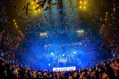 「なみだ色の消しごむ 4thワンマンライブ『この日のなみだは、絶対に消さない。』」の様子。