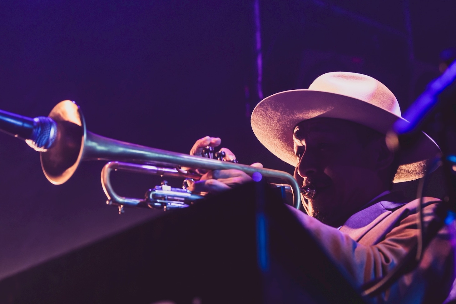 icchie（Tp）（撮影：仁礼博）