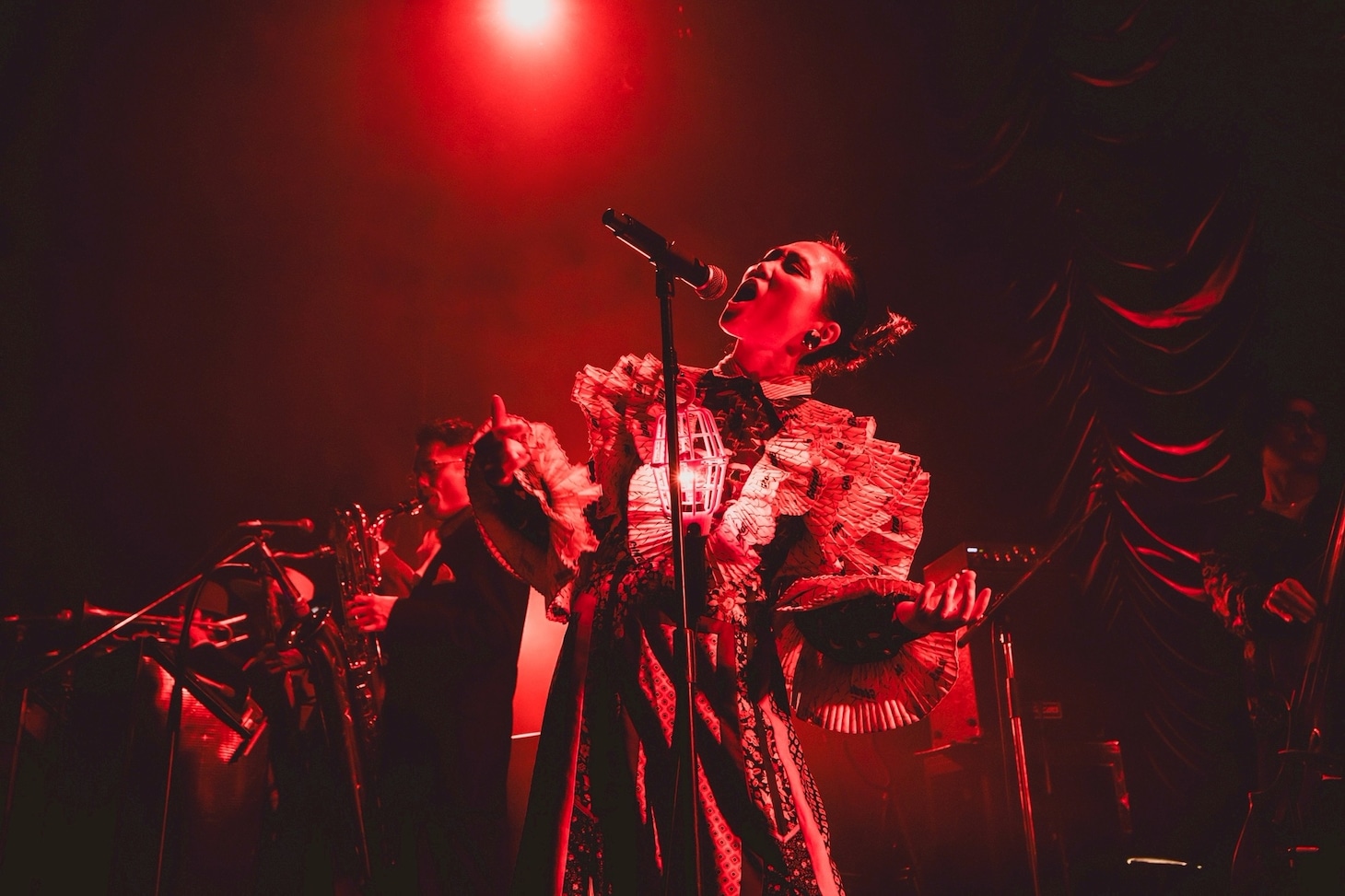 中納良恵（Vo）（撮影：仁礼博）