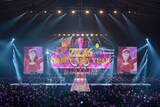 浜崎あゆみのカウントダウンライブの様子。