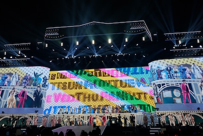 「STARTO to MOVE COUNTDOWN CONCERT 2025-2026」の様子。