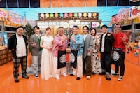 「サンド屋台 新春SP」の出演者たち。©︎TBS