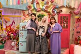 左から横澤夏子、ちゃんみな、藤本美貴。©︎テレビ朝日