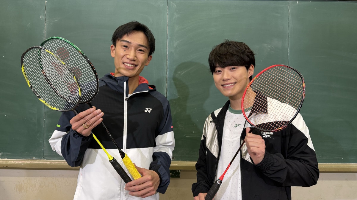 大橋和也がバドミントン桃田賢斗とダブルスペアに！「モニタリング」で大会優勝を目指す