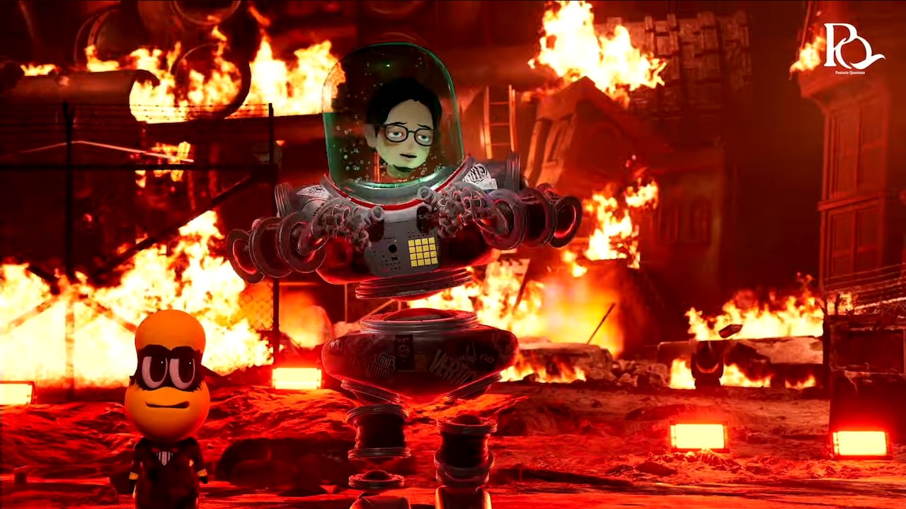 ピーナッツくん×PUNPEE、燃え盛る炎に囲まれた白熱ライブ映像公開