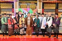 「時代超越！タイムレスランキング～全世代に愛されるNo.1戦国武将は？～」の出演者たち。©テレビ朝日