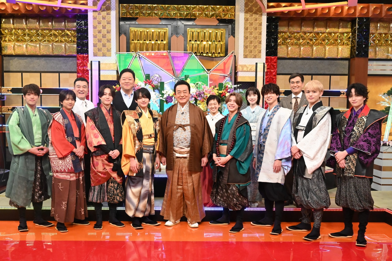 「時代超越！タイムレスランキング～全世代に愛されるNo.1戦国武将は？～」の出演者たち。©テレビ朝日