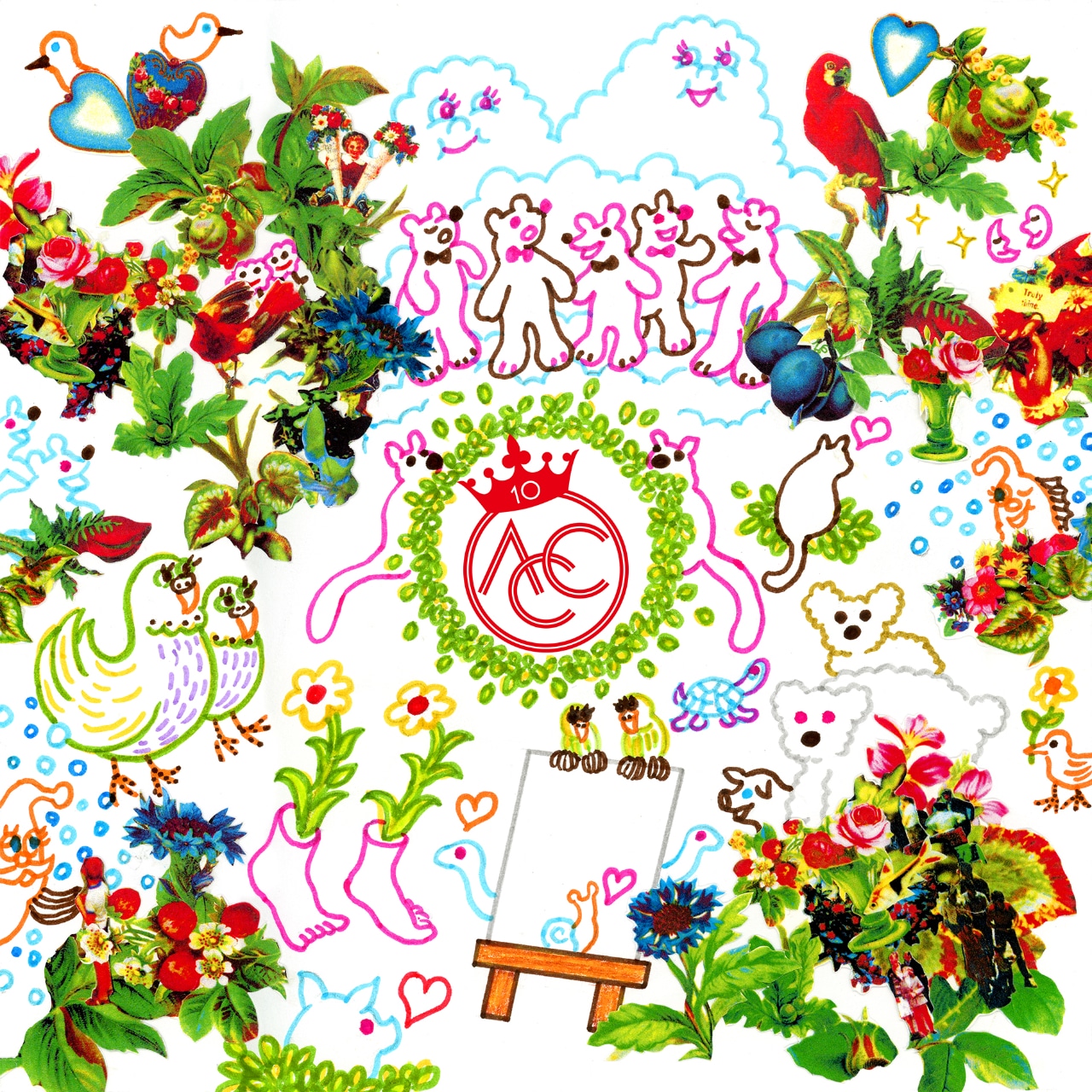 Awesome City Club「Cheers to 10!!」ジャケット