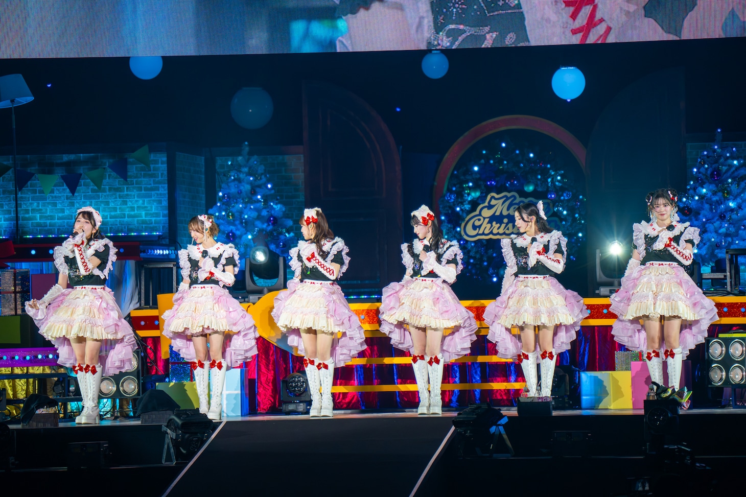 「超ときめき♡宣伝部のどきどきクリスマスパーティー 2025」の様子。