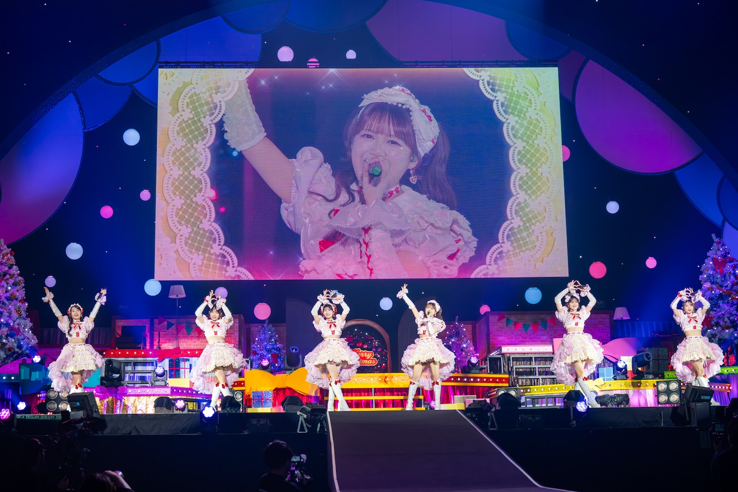 「超ときめき♡宣伝部のどきどきクリスマスパーティー 2025」の様子。