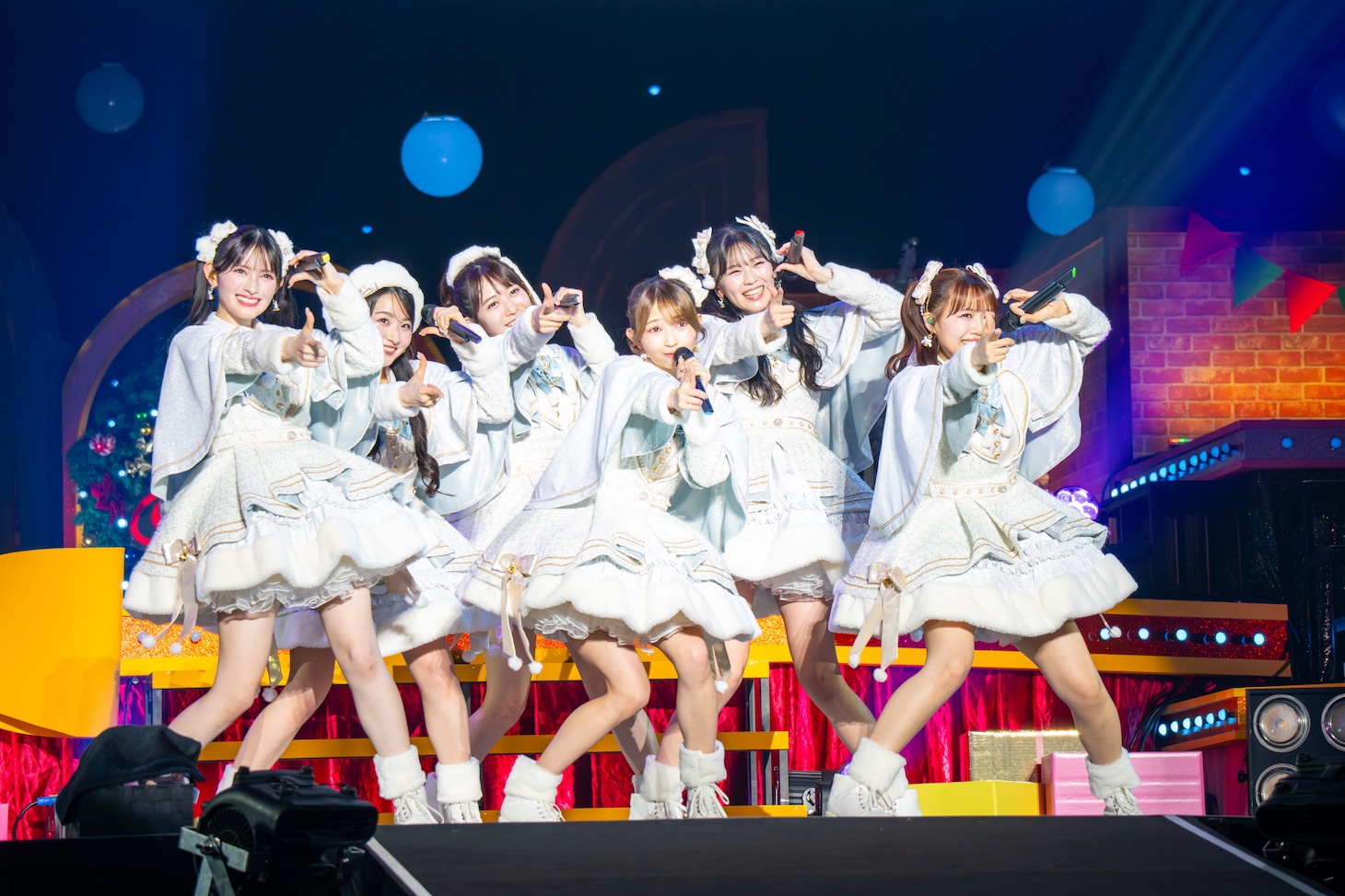 「超ときめき♡宣伝部のどきどきクリスマスパーティー 2025」の様子。