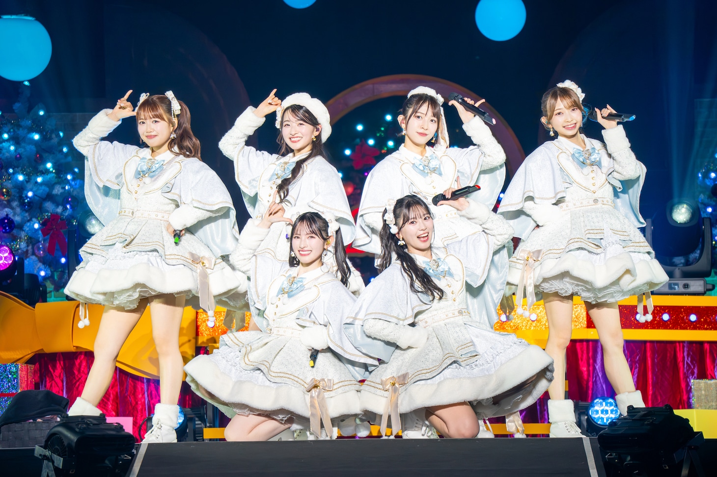 「超ときめき♡宣伝部のどきどきクリスマスパーティー 2025」の様子。