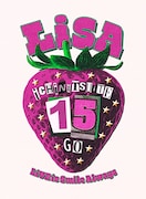 LiSA「LiVE is Smile Always～15～（iCHiNiTSUiTE GO）」ロゴ