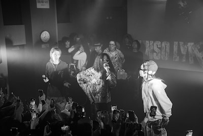 左からENEL、HARKA、MIKADO。（撮影：Kotetsu）